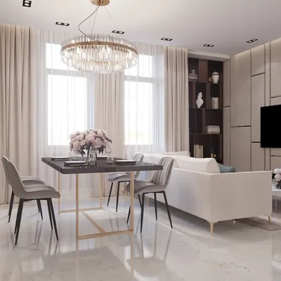 Обеденный стол в гостиной | Dining table | Стиль гостиной, Обеденный стол,  Стол