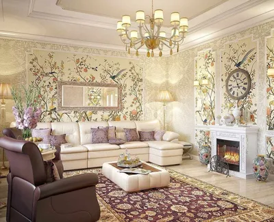 Дизайн гостиной: 70 фото, стили, идеи интерьеров, современные тренды | Hoff