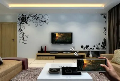 2024 СТЕНЫ фото классические обои в полоску для стен гостиной, Киев,  RIO-Design Studio