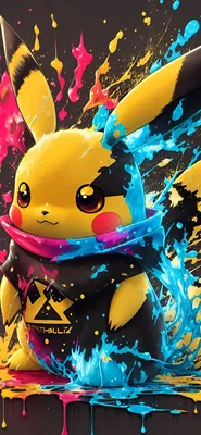 Pikachu as Superhero - Cute Pokemon Wallpaper