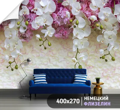 Фотообои для интерьера - 400х270см из 4х полос. Обои для стен, оформление  спальни, детской комнаты, кухни, гостинной. - купить по выгодной цене в  интернет-магазине OZON (1086279191)