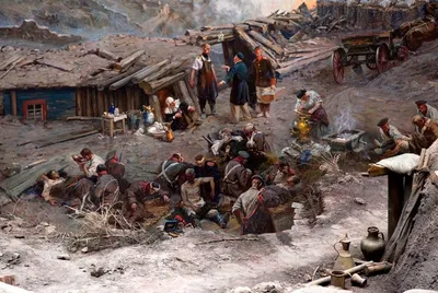 File:Рогожкин. Панорама «Оборона Севастополя 1854—1855 гг.» Окопы. бульвар  Исторический, Ленинский район, Севастополь.jpg - Wikimedia Commons