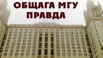 Клопы довольно больно кусаются»: Студенты МГУ — о жизни в старом общежитии