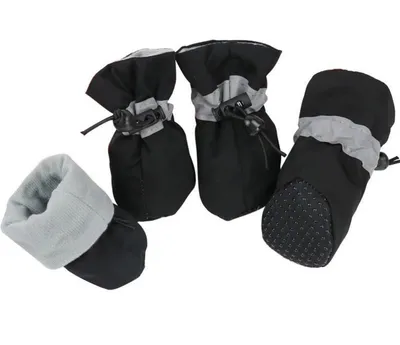 ᐉ Обувь для собак Мешочки р. 4 Black (1093)