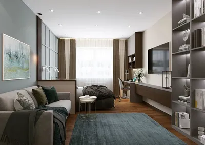 Дизайн гостиной: 70 фото, стили, идеи интерьеров, современные тренды | Hoff