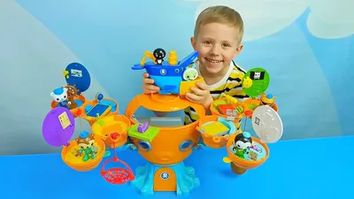 Октонавты игрушки Твик и его шлюп ледокол. Играем с Даником. Octonauts  Tweak and Talking Ice Breaker - YouTube