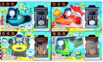 Октонавты игровой набор Octonauts GiftMix 179116075 купить за 194 000 сум в  интернет-магазине Wildberries