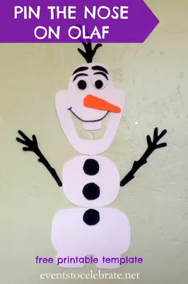 Frozen Olaf Template - Party Ideas for Real People