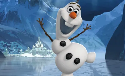 Life-Size Cardboard Cutout of Olaf Frozen 2