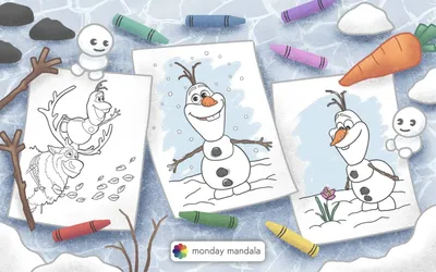 Wall tattoo \"Frozen Olaf\" by Komar® | Disney | only 19.99 €