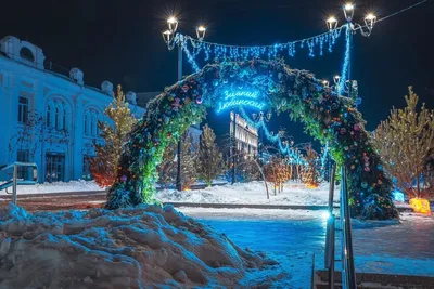 Зимний город Омск» — создано в Шедевруме