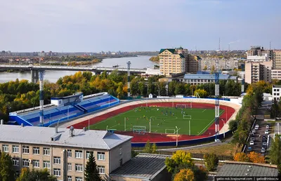 Омск. Прекрасный вид на город | Пикабу