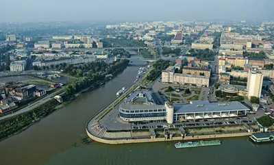 Омск — Исторические фотографии; Омск — Трамвайные линии — Левый Берег Оми —  Фото — Городской электротранспорт