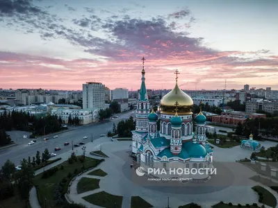 Омск с высоты крыш