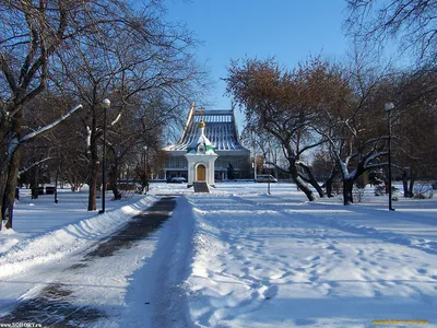 Обои Омск. Зима. Часовня на месте Ильинской церкви Города - Православные  церкви, монастыри, обои для рабочего стола, фотографии омск, зима, Часовня,  на, месте, ильинской, церкви, города, православные, монастыри Обои для  рабочего стола,