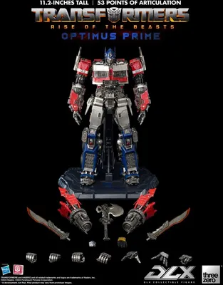 Transformers: Rise of the BeastsDLX Optimus Prime – threezero store