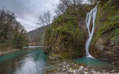 Ореховский водопад в Сочи • Югоход