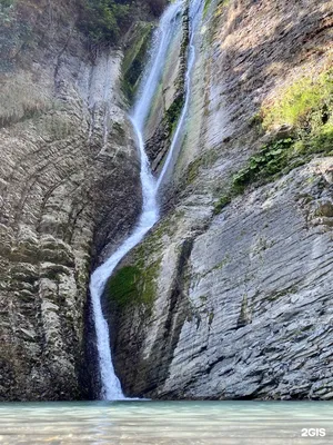 Ореховский водопад в Сочи, семейный отдых на природе