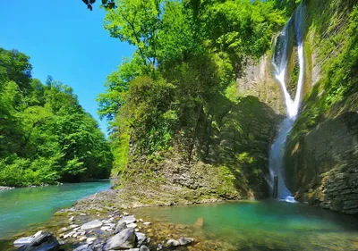 Ореховский водопад в Сочи: фото, как добраться - Отель Сочи