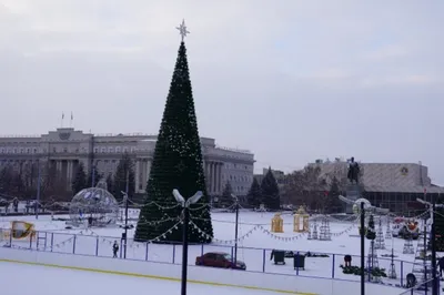 Зимний Оренбург в 4 часа утра | Пикабу