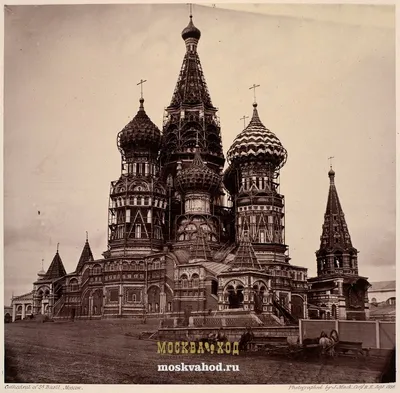 Интересные факты о Москве - десять фотографий из 1856 года - места в Москве