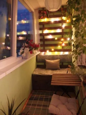Освещение на балконе: технические аспекты, световые сценарии, светильники