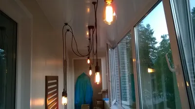 Освещение на балкон