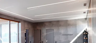 The process of manufacturing a Drywall floating ceiling with concealed LED  lighting - YouTube