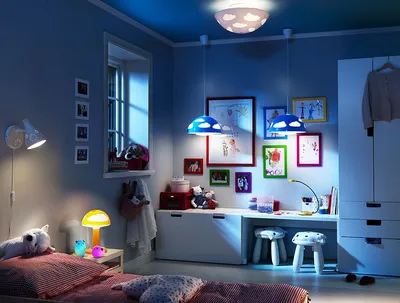 Освещение в детской комнате - полезные советы, статья VSE-E.COM / Новости