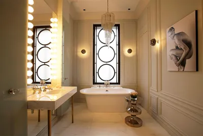 Освещение в ванной 2024 (85 фото) - как выбрать светодиодное, точечное, в  современном стиле, новинки дизайна
