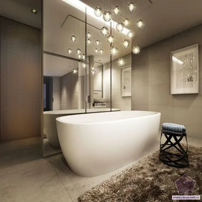 Правильный выбор освещения для ванной комнаты