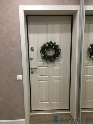 Отделка откосов входной двери