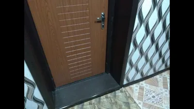 Отделка входной двери изнутри, варианты внутренней отделки входных дверей
