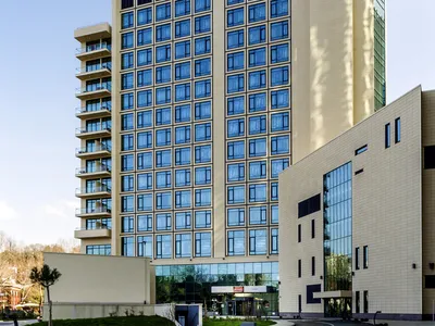 Middle-class hotel Mercure Sochi Center on the Black Sea coast - ALL