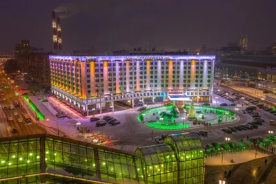 Radisson Royal Hotel, Moscow, Russia, Europe stock photo