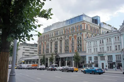 Ritz Carlton hotel Tveskaya street central Moscow Russia Europe Stock Photo  - Alamy