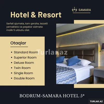 Отель Samara Hotel (Бодрум, Турция) 5* — туры в отель Samara Hotel: Цена,  отзывы, фото гостиницы