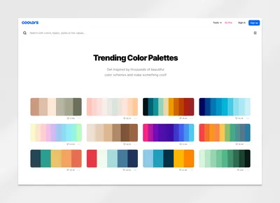 Палитра цветов: 5 сервисов для подбора