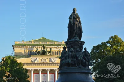 Памятник Екатерине II.Санкт-Петербург