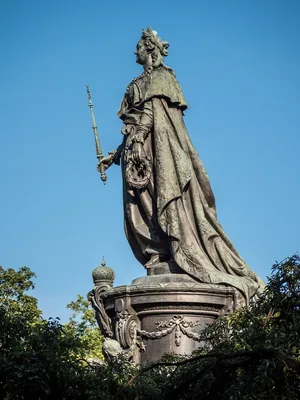 Памятник Екатерине II, Краснодар — история, фото и видео, описание, автор,  где находится