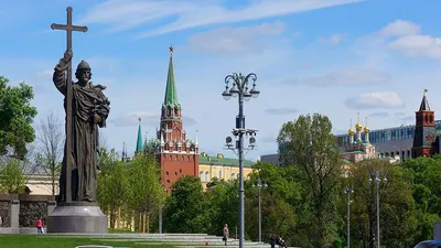 Журналистам показали будущий памятник князю Владимиру в Москве // Новости  НТВ