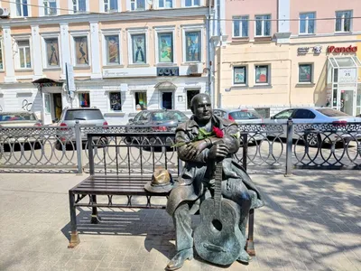 Обои Памятник Михаилу Кругу, Тверь Города - Памятники, скульптуры,  арт-объекты, обои для рабочего стола, фотографии памятник михаилу кругу,  тверь, города, - памятники, скульптуры, арт-объекты, памятник, шансон,  гитара, михаил, круг Обои для рабочего