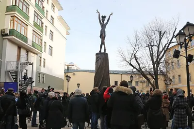 В центре Москвы открыт памятник Майе Плисецкой - Российская газета