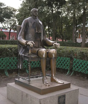 Фотография Михаил Шемякин Петру I в Санкт Петербурге 1991г. Бронза, автор  Валентин Гусаров