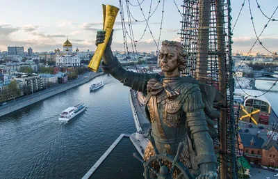 История памятника Петру Первому в Москве, технические особенности, как  добраться