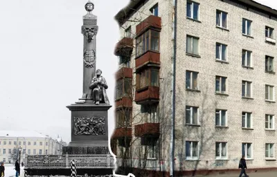 Памятник Ивану Сусанину. Кострома (Костромская область)