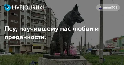 Памятник преданности. г. Тольятти.