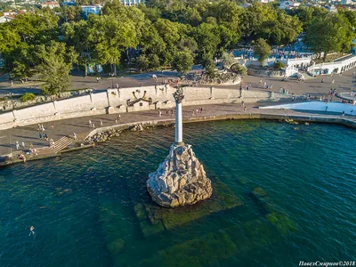 Памятник затонувшим кораблям в …» — создано в Шедевруме