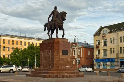Памятник М.Д. Скобелеву - Достопримечательности Рязанской области