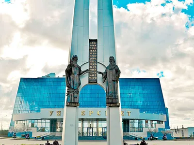 Памятник чайку в Сибирском городе Сургут-Россия Редакционное Стоковое Фото  - изображение насчитывающей город, памятник: 159747493